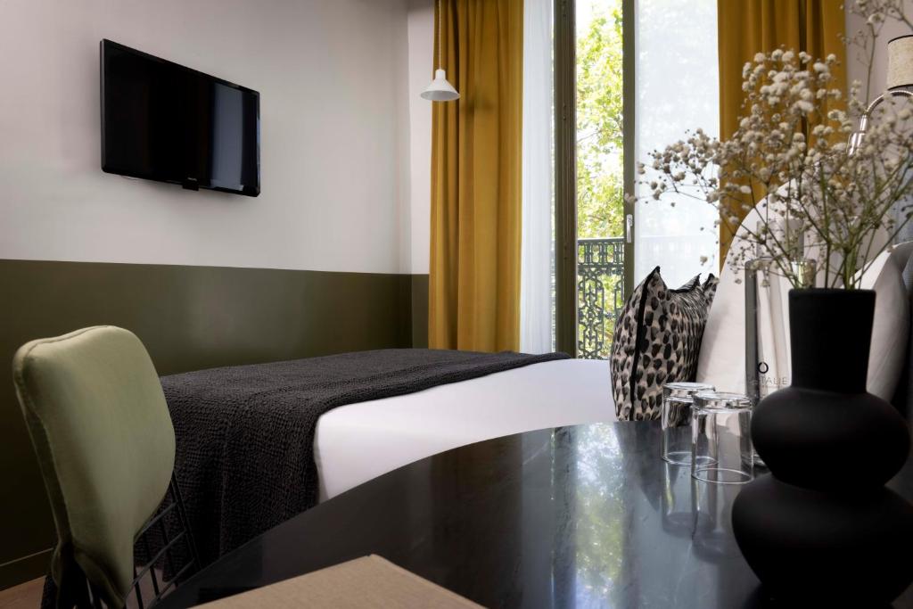 Двухместный (Двухместный номер с 1 кроватью и абонементом в сауну), Hôtel Original Paris