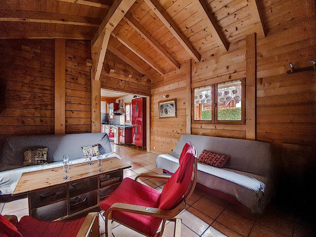 CHALET-MORZINE-6 a 18 PERSONNES-SAUNA -PROCHE NAVETTE et BOULANGERIE-MANUPA CLEVIE photo 4