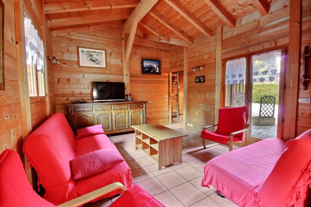 CHALET-MORZINE-6 a 18 PERSONNES-SAUNA -PROCHE NAVETTE et BOULANGERIE-MANUPA CLEVIE photo 2