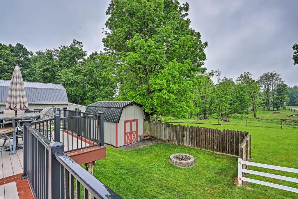 Millersburg Home with Covered Porch and Fire Pit! photo 2