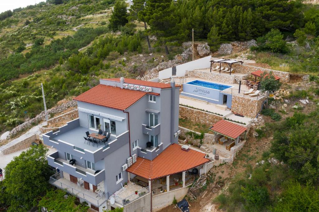 Exclusive Villa Almissa with swimming pool and sea view