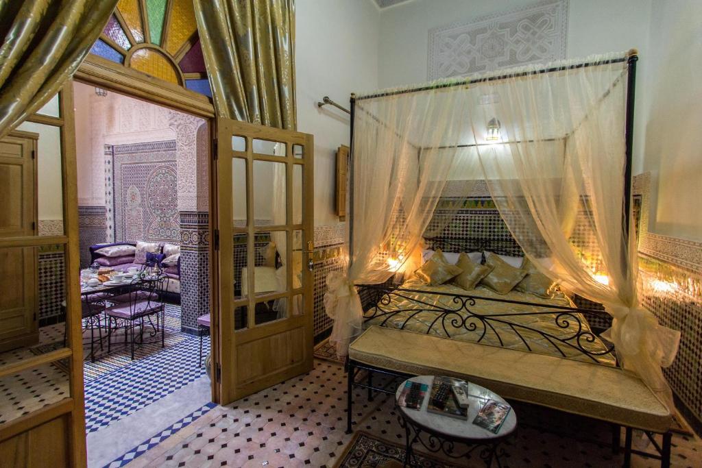 Двухместный (Номер Делюкс (для 2 взрослых и 1 ребенка)), Riad Taryana