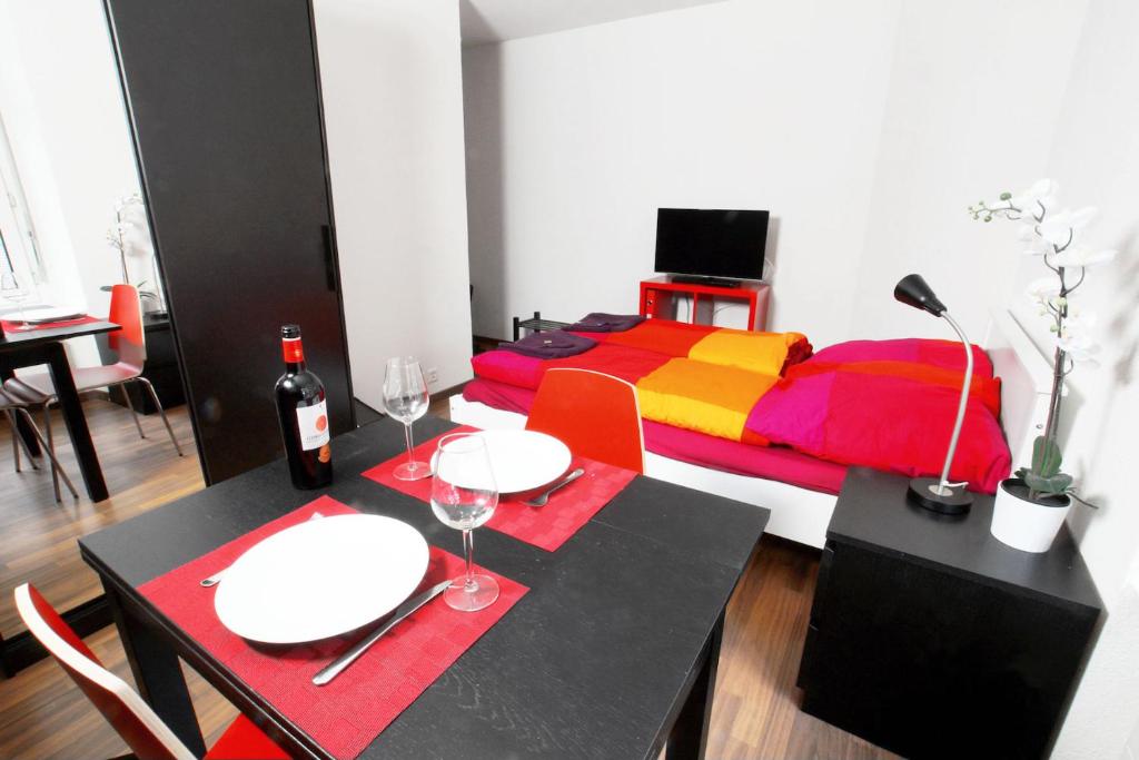Студио (Номер-студио A), HITrental Oerlikon Apartments