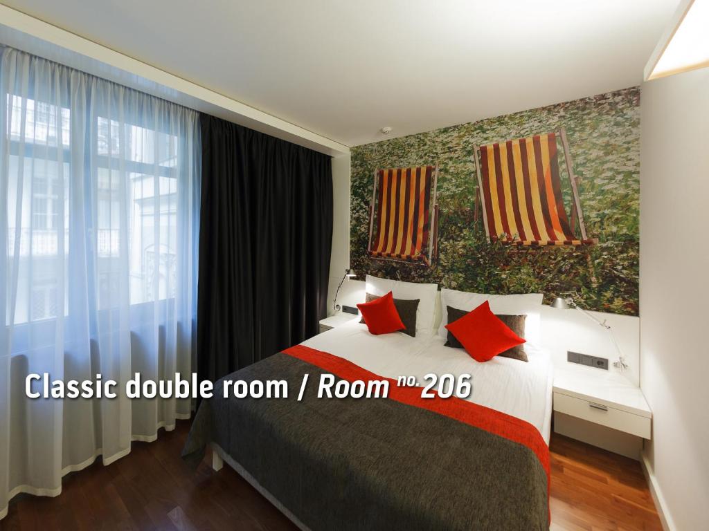 Двухместный (Классический двухместный номер с 1 кроватью), Bohem Art Hotel