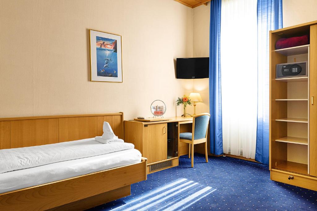Одноместный (Одноместный номер с собственной ванной комнатой), Hotel-Pension Wild