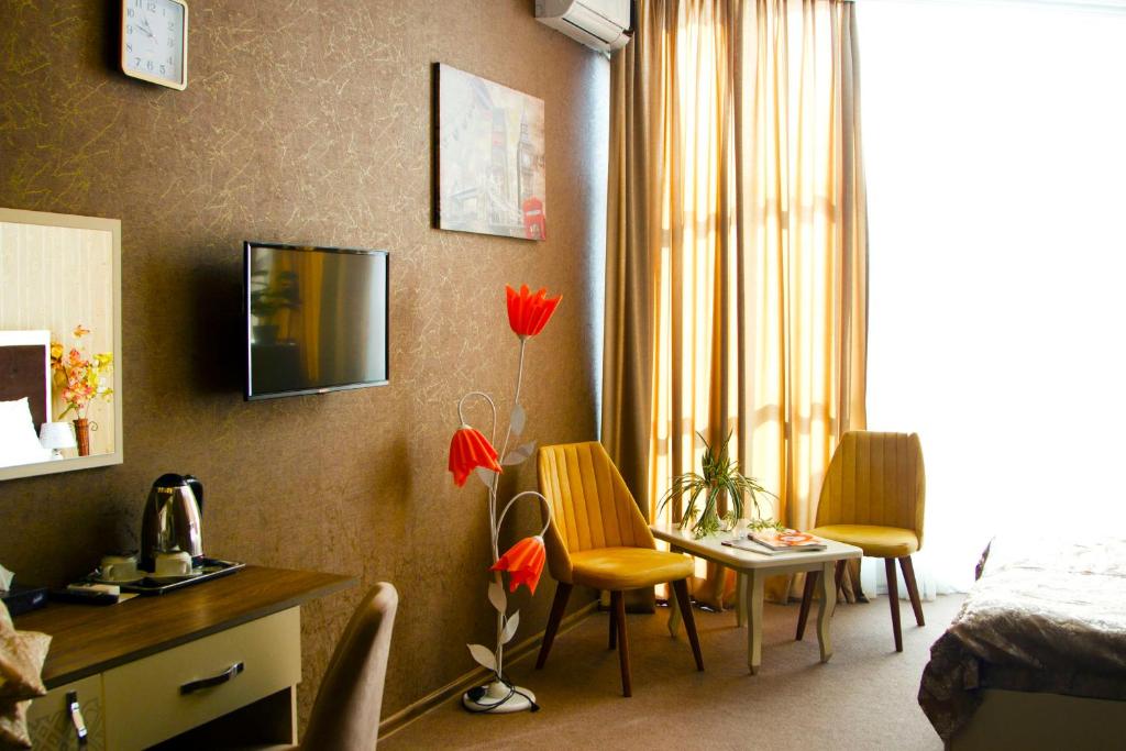 Двухместный (Двухместный номер Делюкс с 1 кроватью), Khagani Hotel