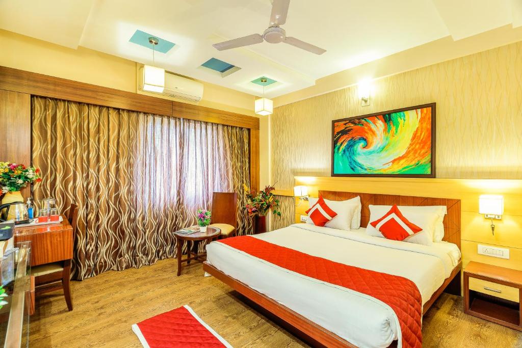 Двухместный ([Sanitized] Deluxe Double or Twin Room), Hotel Kanthi Comforts