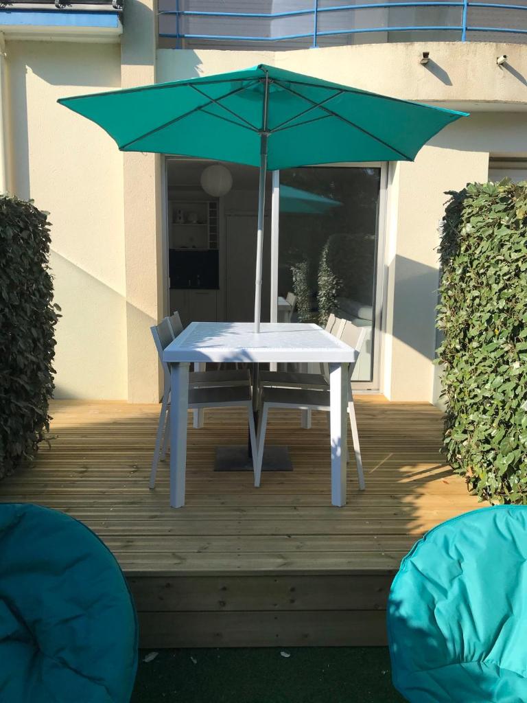 Studio Les Pétrels avec terrasse et jardinet à 2 pas de la plage photo 2