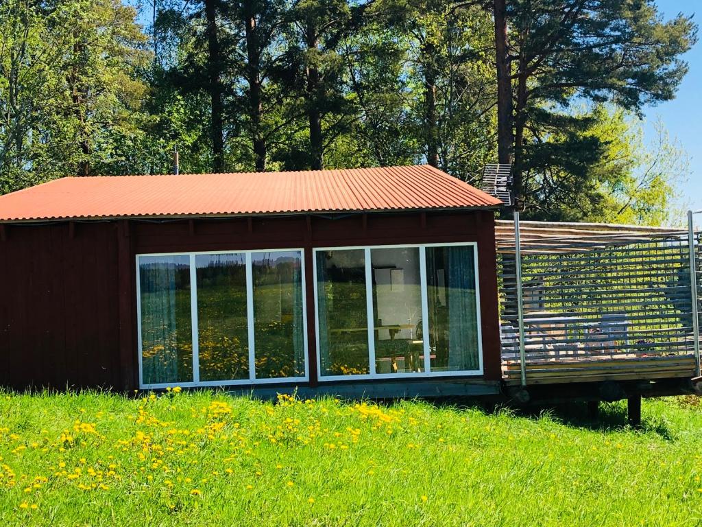 Liljekonvalj Cottage overlooking the river sauna photo 1