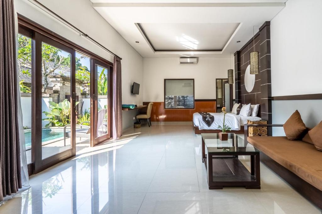 Вилла (Вилла с собственным бассейном), Full Moon Villa Ubud