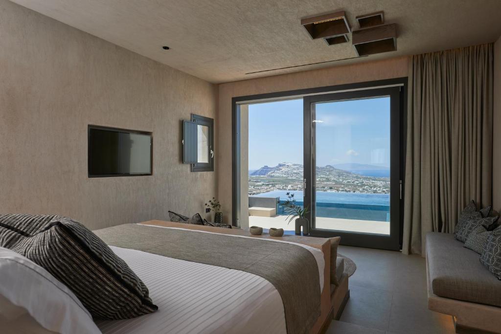 Сьюит (Люкс для новобрачных с собственным бассейном с подогревом), North Luxury Villas