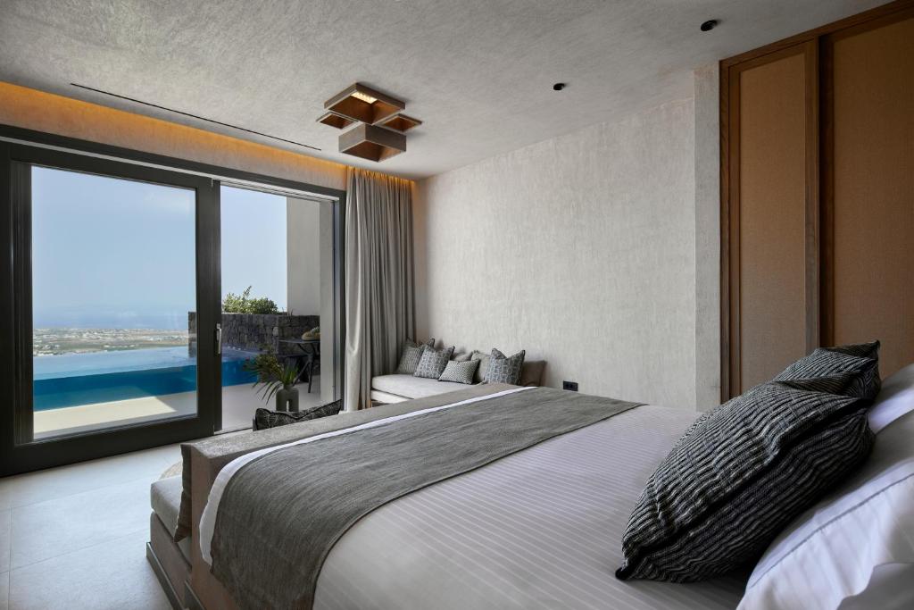 Сьюит (Люкс для новобрачных с собственным бассейном с подогревом), North Luxury Villas