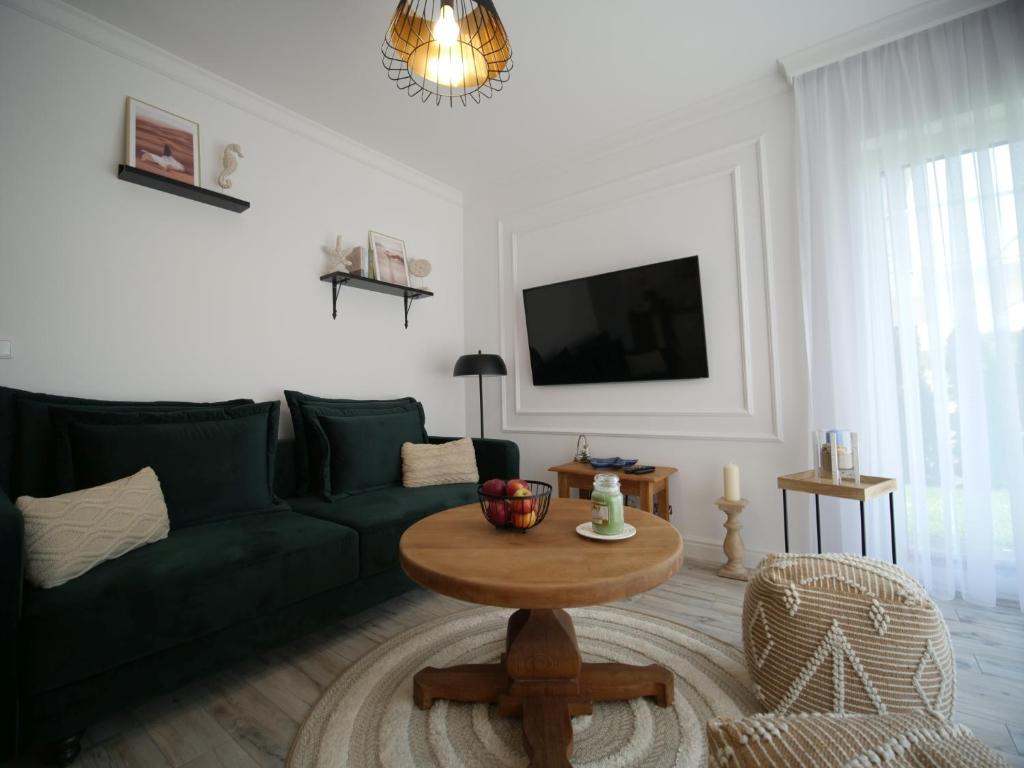 Luksusowe Apartamenty Bursztynowy Las ,,Leśny Poranek'' z ogrodem i widokiem na las Ustka photo 4