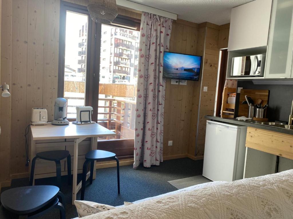 Beau studio cabine refait à neuf, Val Claret Curling - CLGTignes