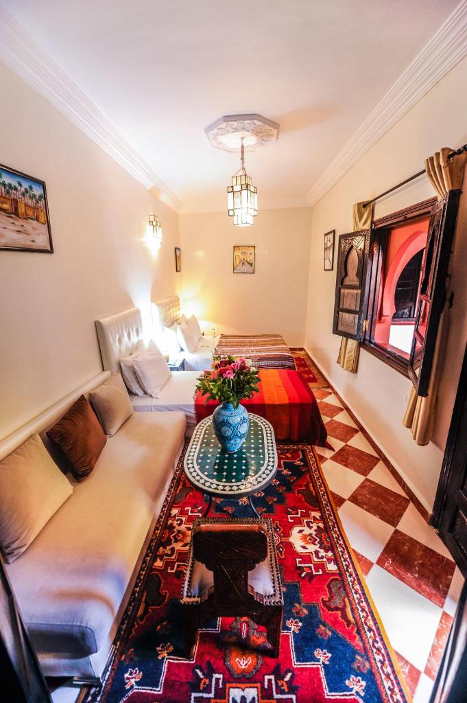 Трехместный (Стандартный трехместный номер «Жасмин»), Riad Errabii