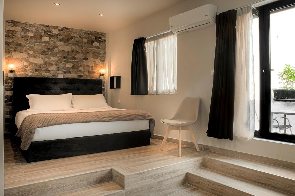 Двухместный (Номер с кроватью размера «king-size»), Pallada Athens boutique rooms & apartments