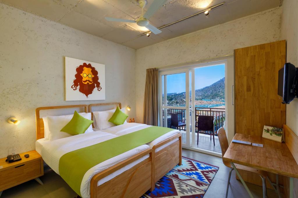 Двухместный (Deluxe Room Ganges Facing), The Hideaway Bedzzz Rishikesh by Leisure Hotels