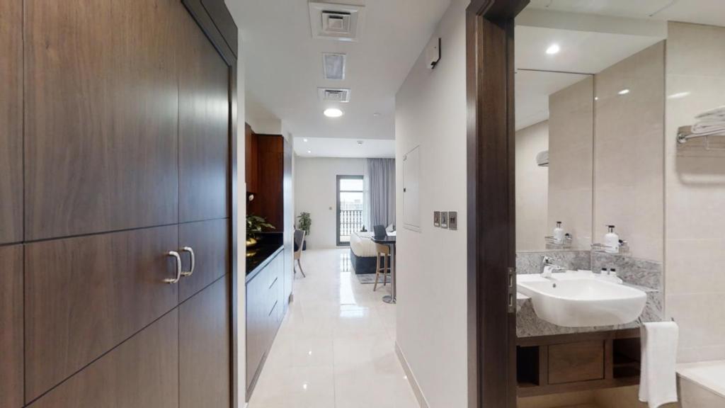 Студио (Апартаменты-студио с видом на город), Апарт-отель Suha Creek Hotel Apartment, Waterfront Jaddaf