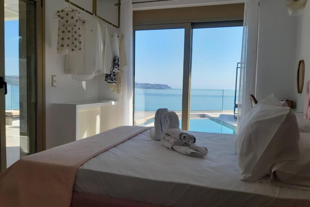 Luxury Villa Dioskouroi eco pool & jacuzzi Kalyves photo 2
