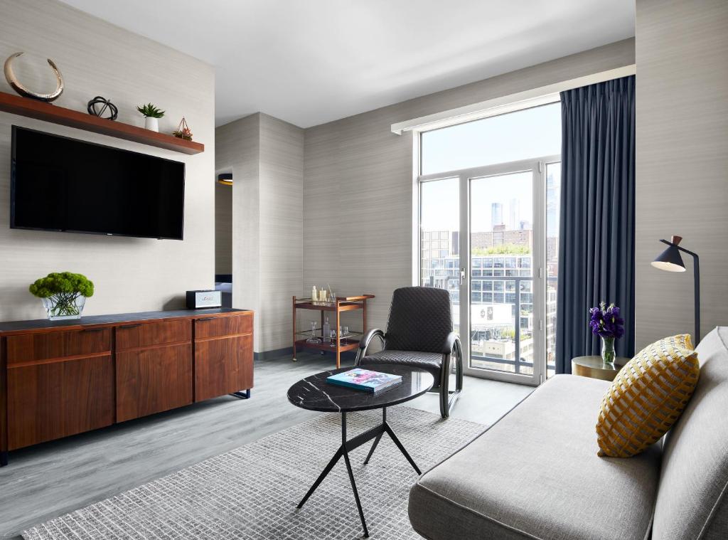 Сьюит (Gansevoort One-Bedroom King Suite), Gansevoort Meatpacking