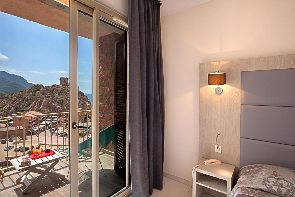 Двухместный (Двухместный номер с 1 кроватью, террасой и видом на море), Hotel Kalliste