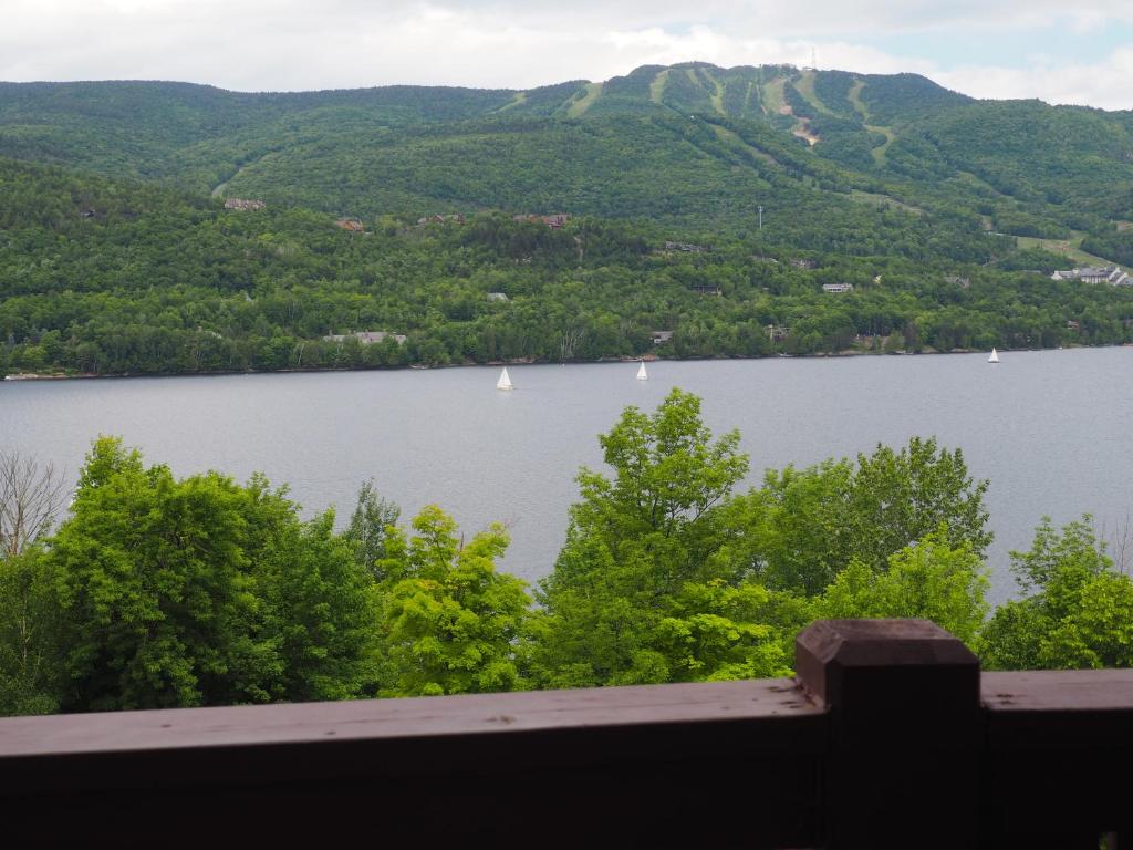 Cozy 2 bedrooms condo with stunning Mont Tremblant mountain and lakeview photo 2