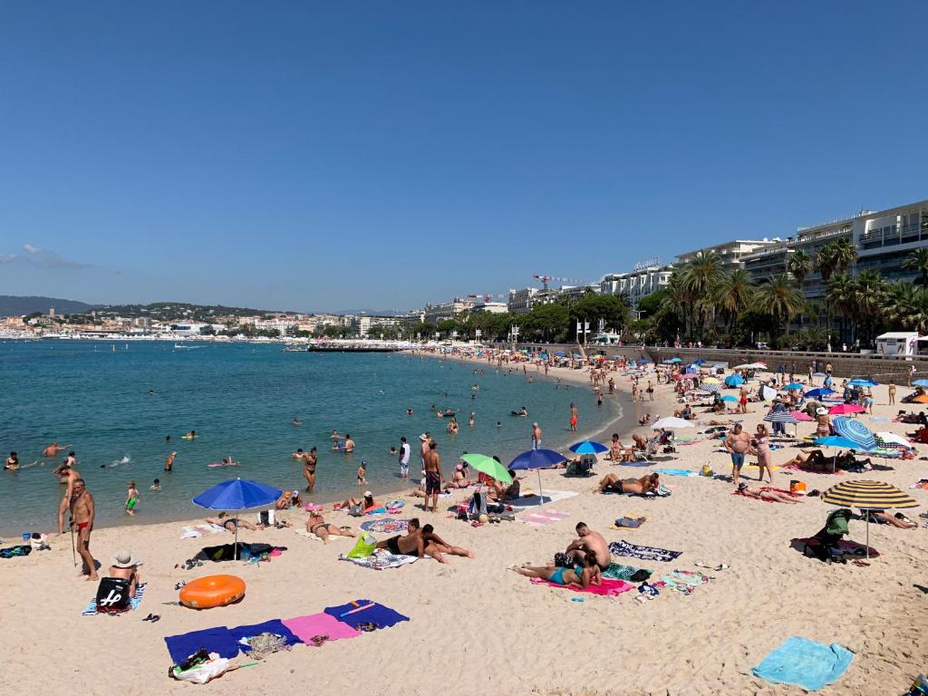 Cannes Centre, T2 moderne rénové, balcon clim&Wifi - Tap to explore photos