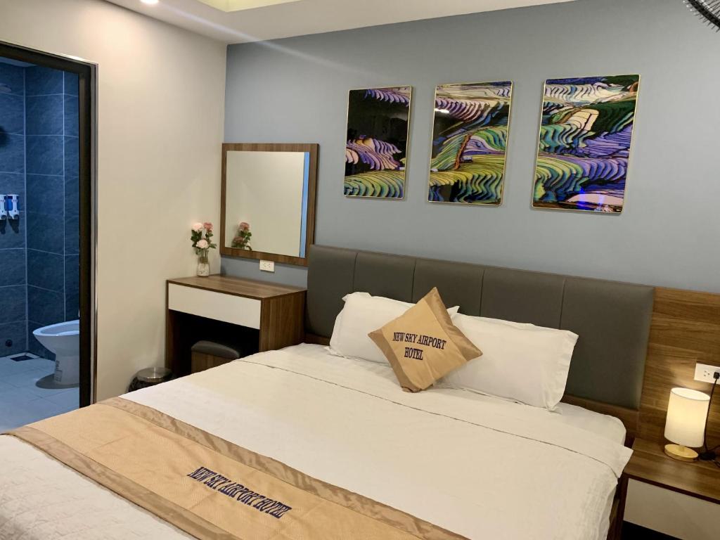 Двухместный (Стандартный номер с кроватью размера «king-size»), New Sky Airport Hotel