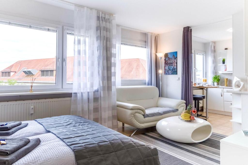 Auszeit Apartment DOWNTOWN im Herzen der Innenstadt - am Hafen und am Bodenseeradweg - schnelles Internet, für bis zu 2 Personen photo 2