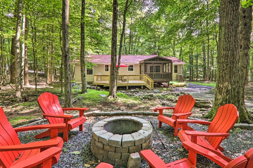 Cabin in Lake Locust Village with Fire Pit and Sauna! photo 1
