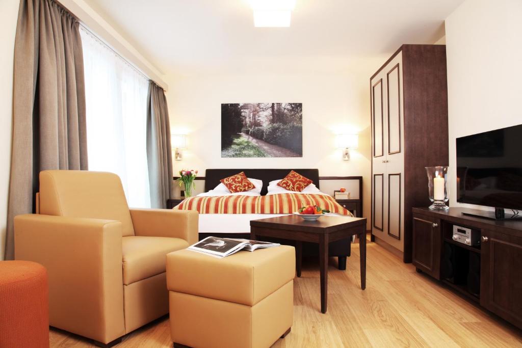 Апартаменты (Апартаменты открытой планировки в пентхаусе), City Stay – Seefeld House