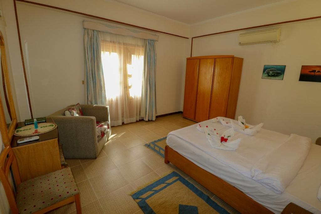 Сьюит (Люкс с кроватью размера «king-size» и видом на море), Acacia Dahab Hotel