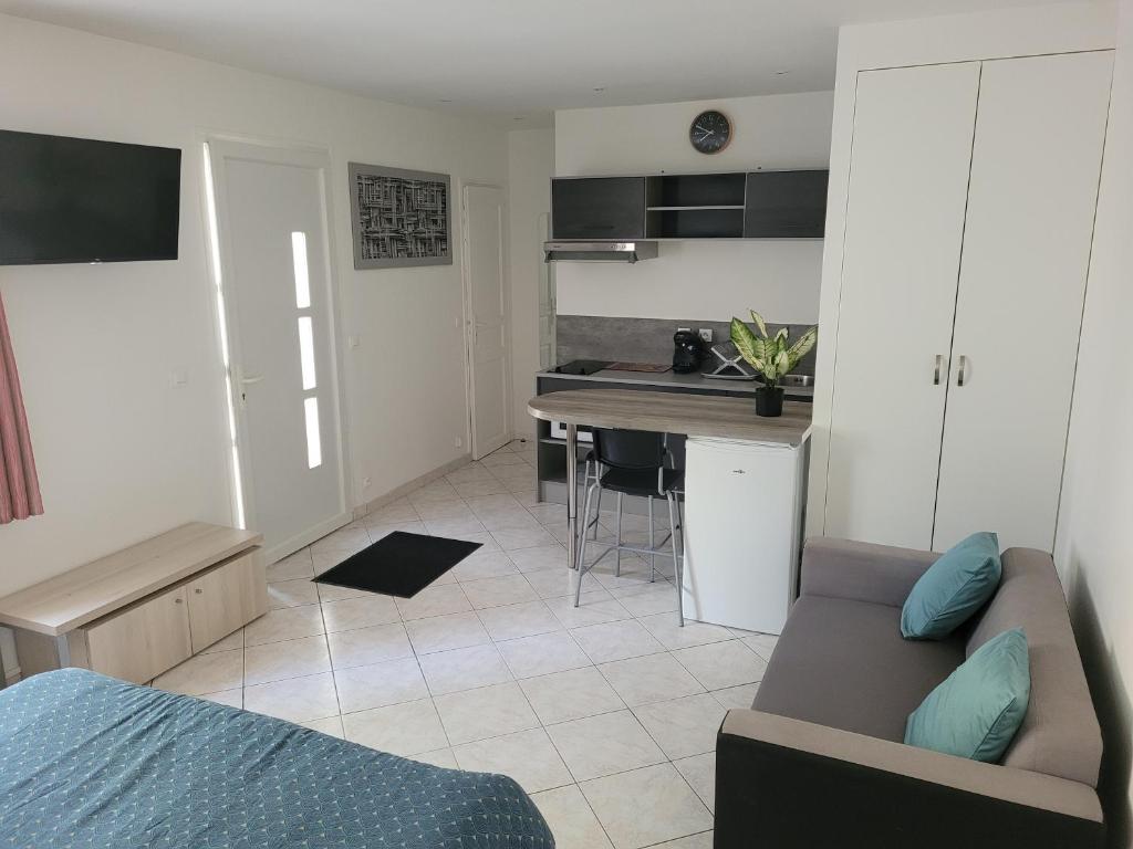 charmant studio de 30 m2 très calme avec sa grande belle terrasse et son jardin PRIVATIF photo 2