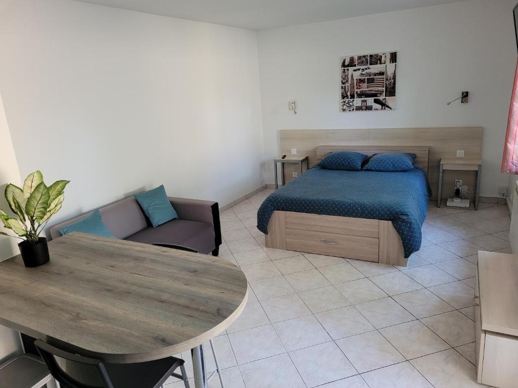 charmant studio de 30 m2 très calme avec sa grande belle terrasse et son jardin PRIVATIF photo 3