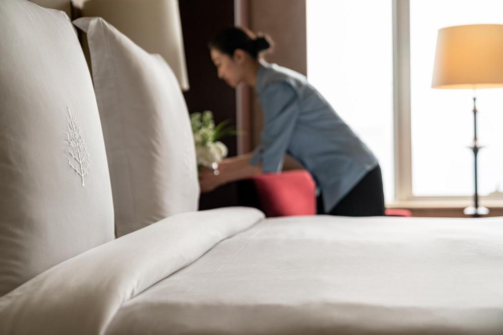 Двухместный (Номер Делюкс с кроватью размера «king-size»), Four Seasons Hotel Beijing