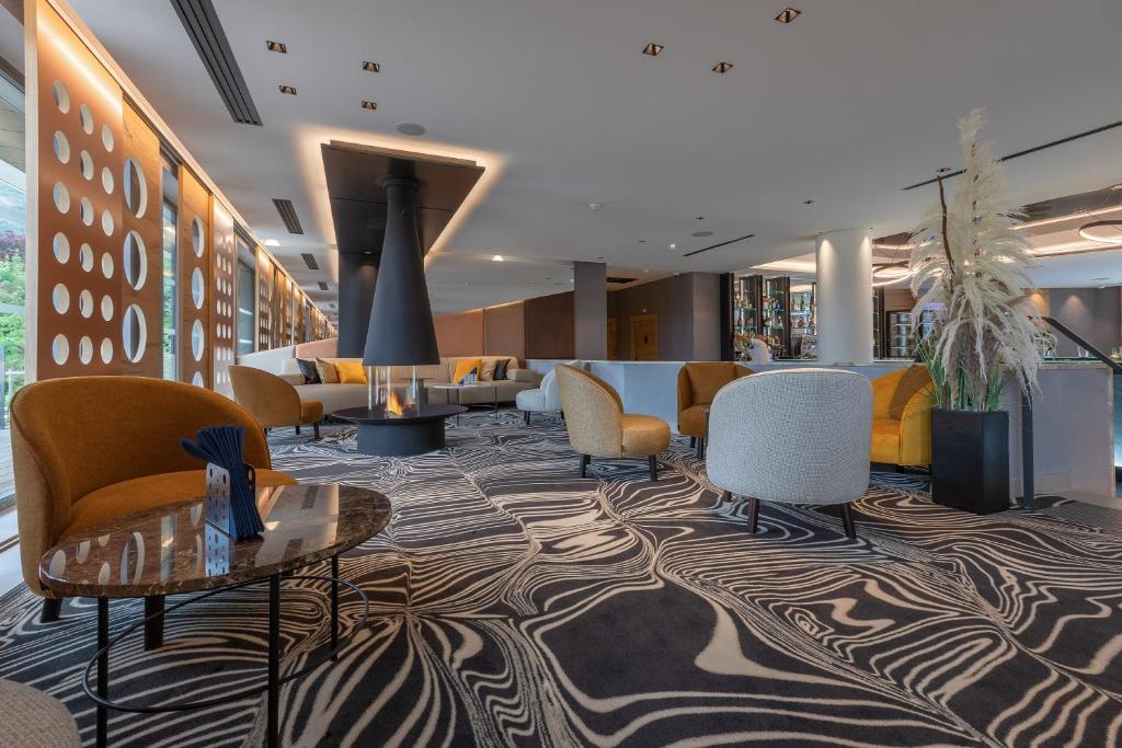 Family Junior Suite with Balcony complimentary spa access