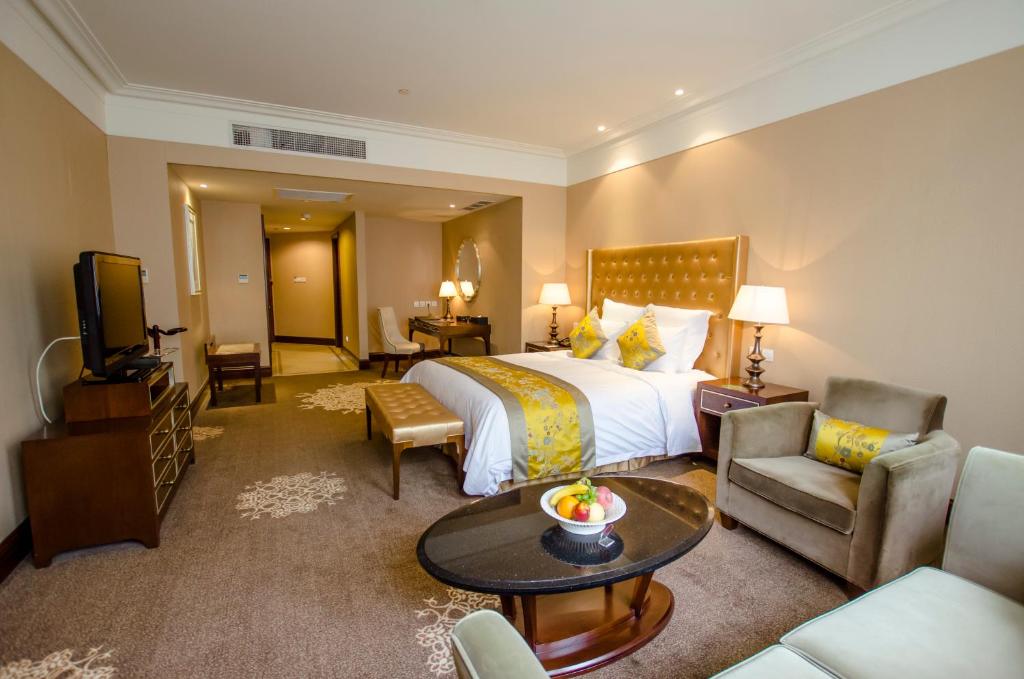 Двухместный (Представительский номер с кроватью размера «king-size»), Shanghai Fenyang Garden Boutique Hotel