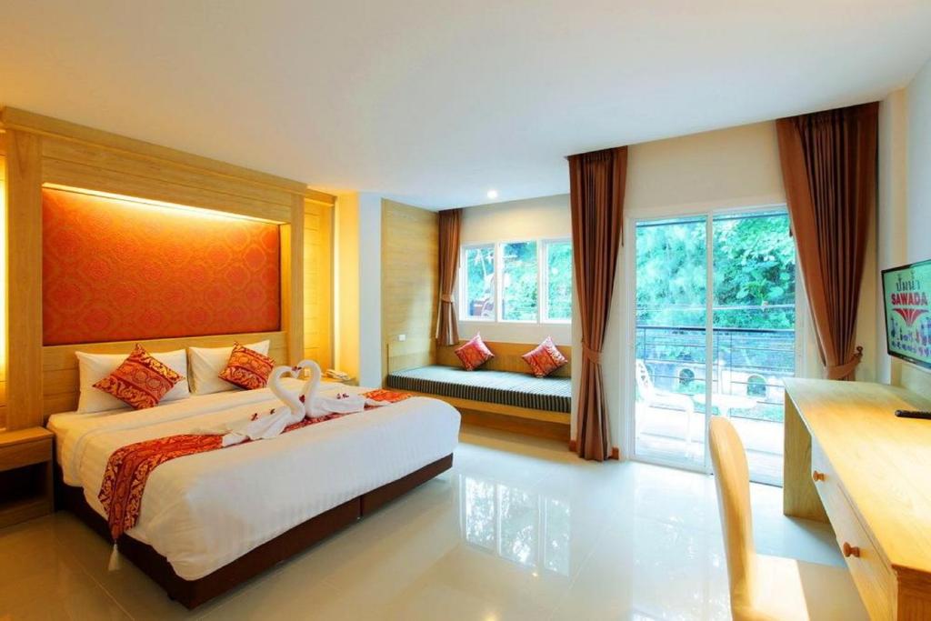 Двухместный (Номер Делюкс с балконом), Sungthong Kamala Beach Resort
