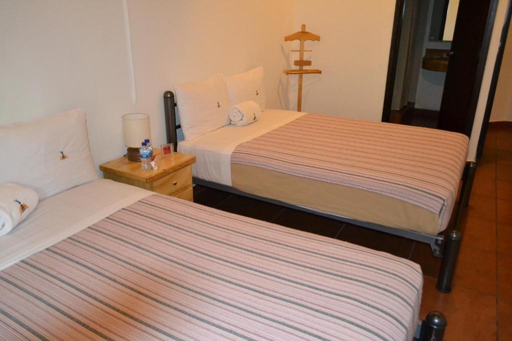 Двухместный (Двухместный номер с 1 кроватью и общей ванной комнатой), Mexico City Hostel