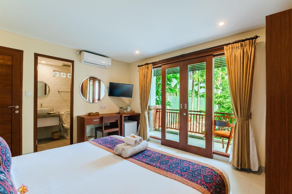 Двухместный (Стандартный двухместный номер с 1 кроватью), Gana Ubud Hotel and Restaurant