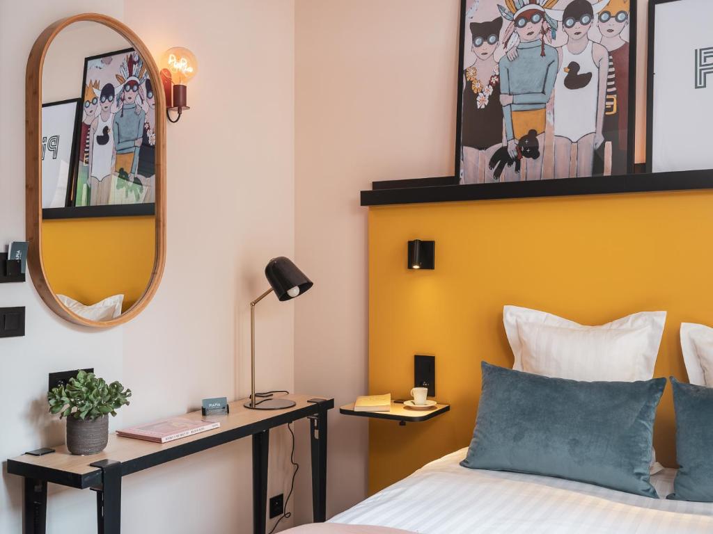 Одноместный (Одноместный номер), Hôtel Comete Paris