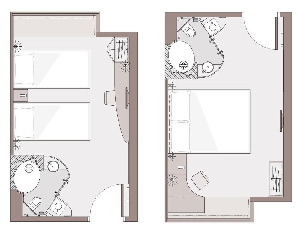 Двухместный (Room Superior – 21 Nights Self-quarantine Package), Dorsett Mongkok, Hong Kong