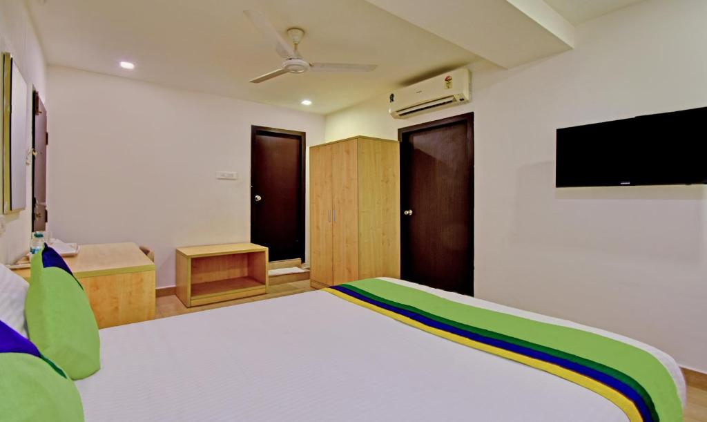 Двухместный (Стандартный двухместный номер с 1 кроватью), FabHotel Innside Serviced Apartment T Nagar
