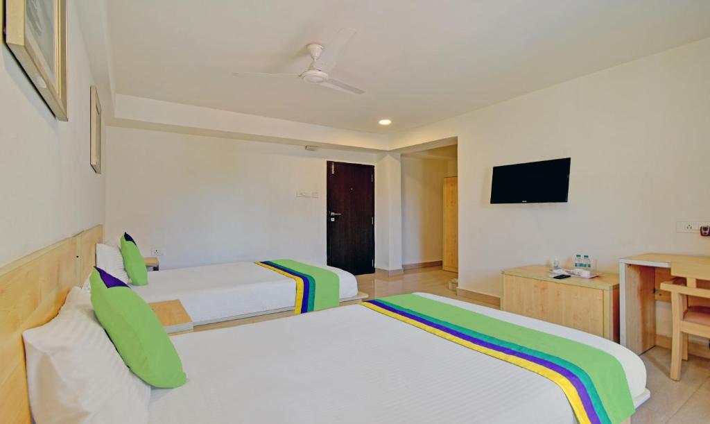 Двухместный (Двухместный номер Делюкс с 1 кроватью), FabHotel Innside Serviced Apartment T Nagar