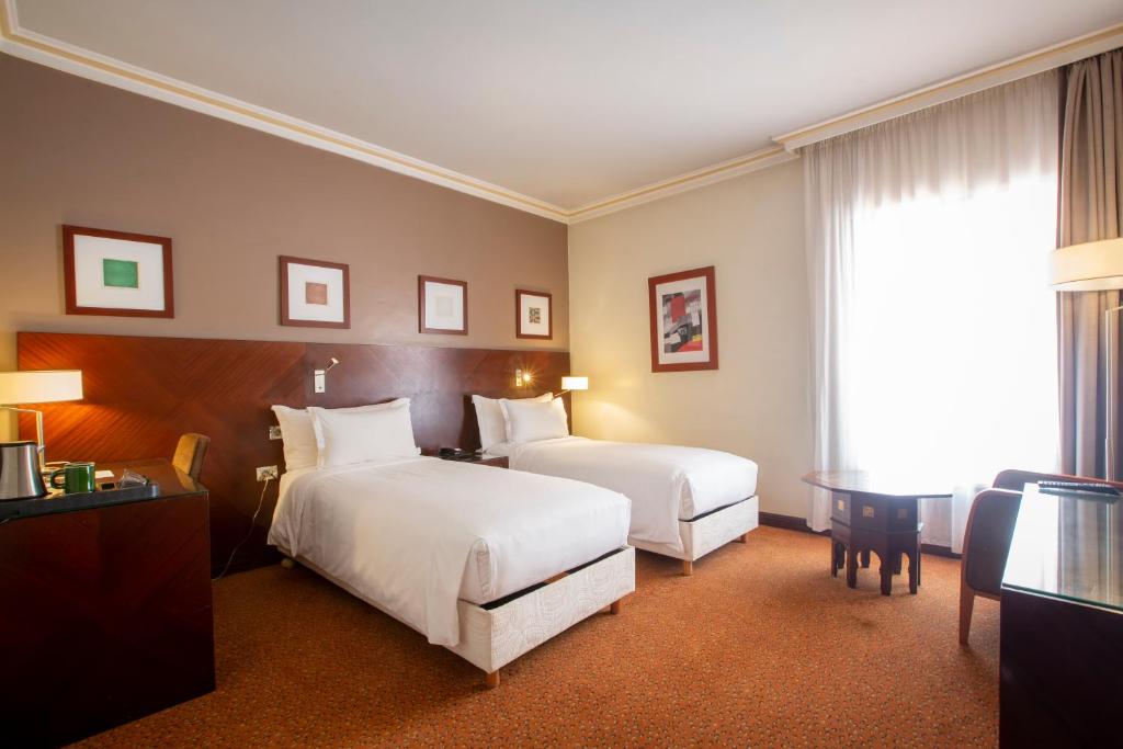 Двухместный (Двухместный номер Делюкс с 1 кроватью), Hotel Atlantic Agdal