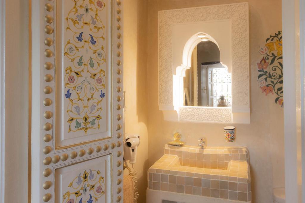 Одноместный (Одноместный номер с собственной внешней ванной комнатой), Riad Palais Des Princesses