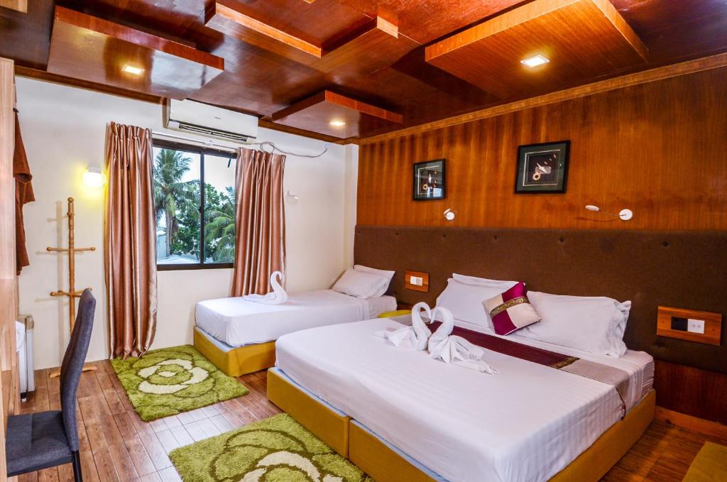 Трехместный (Трехместный номер Делюкс с видом на море), Summer Villa Guest House