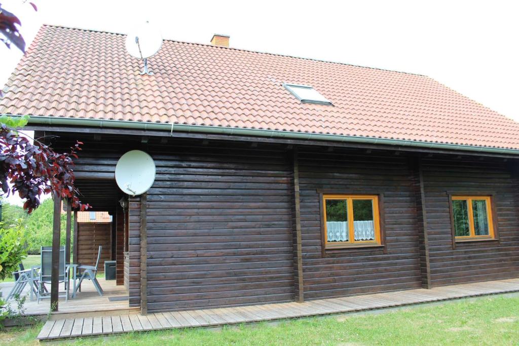 Holzblockhaus mit Kamin am Kite , Surf und Badestrand photo 4