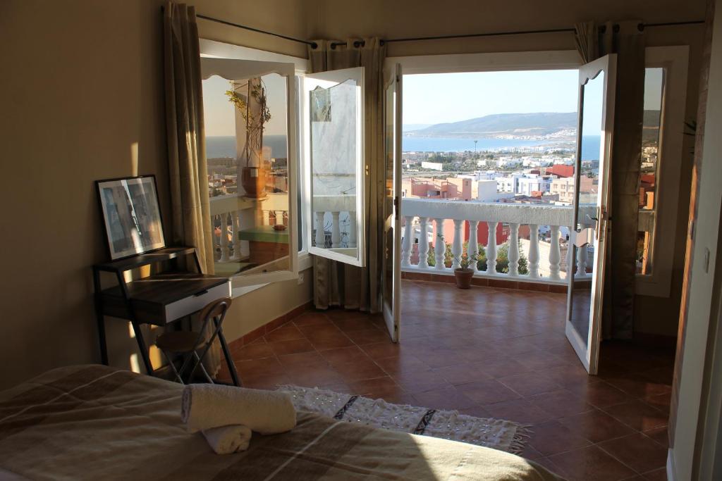 Двухместный (Двухместный номер с 1 кроватью, вид на море), Riad Eden Blue Surf Lodge