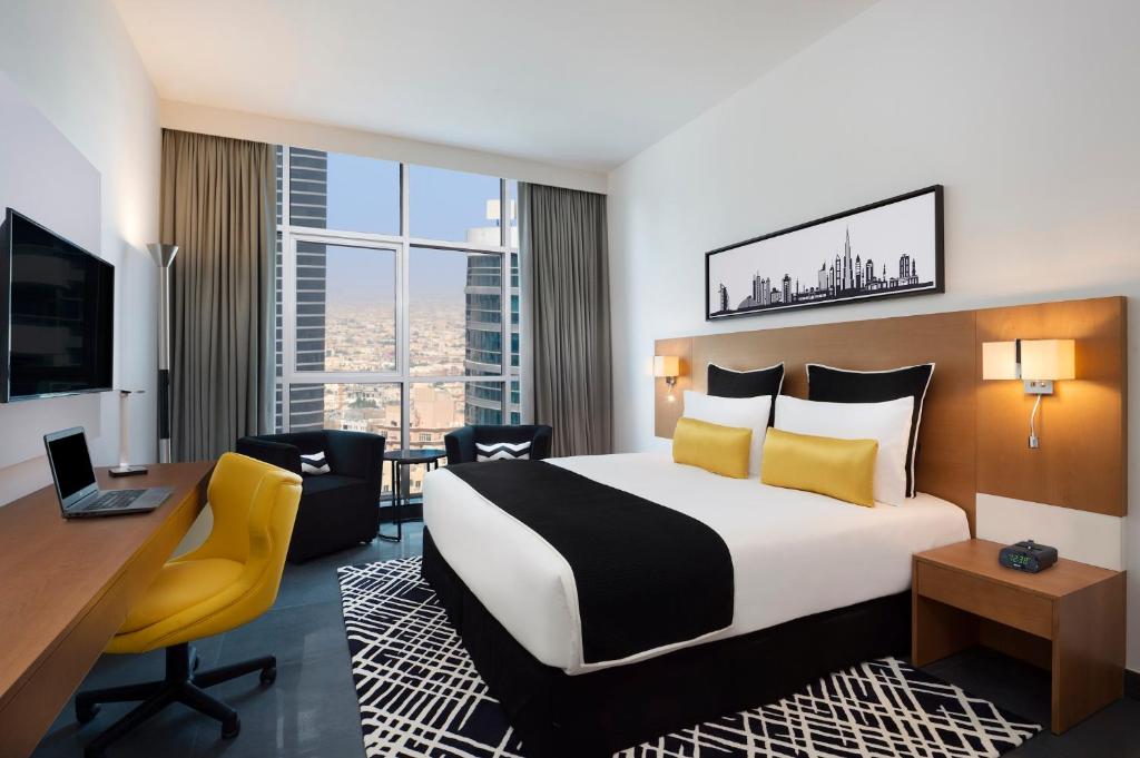 Двухместный (Номер Tryp, бесплатный трансфер от/до пляжа), Отель TRYP by Wyndham Dubai
